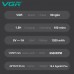 Триммер VGR V-998 BLUE, 4 насадки, LED display Триммер VGR V-998 BLUE, 4 насадки, LED display