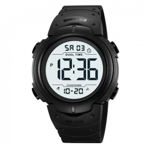 Годинники наручні 2304BKWT SKMEI, BLACK-WHITE Годинники наручні 2304BKWT SKMEI, BLACK-WHITE