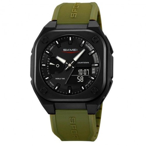 Годинники наручні 2328AG SKMEI, ARMY GREEN