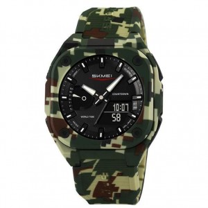 Годинники наручні 2328CMGN SKMEI, CAMO GREEN Годинники наручні 2328CMGN SKMEI, CAMO GREEN