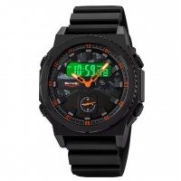 Годинники наручні 2355BKOG SKMEI, BLACK-ORANGE Годинники наручні 2355BKOG SKMEI, BLACK-ORANGE