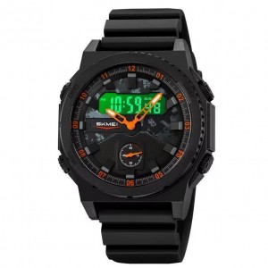 Годинники наручні 2355BKOG SKMEI, BLACK-ORANGE Годинники наручні 2355BKOG SKMEI, BLACK-ORANGE