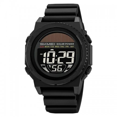 Годинники наручні 2358BKBK SKMEI, BLACK-BLACK, Solar Power