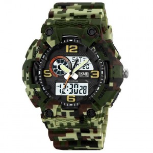 Годинники наручні 2397CMGN SKMEI, CAMO GREEN Годинники наручні 2397CMGN SKMEI, CAMO GREEN