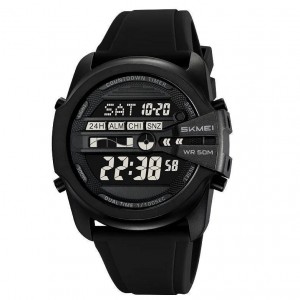 Годинники наручні 2442BK SKMEI, BLACK Годинники наручні 2442BK SKMEI, BLACK