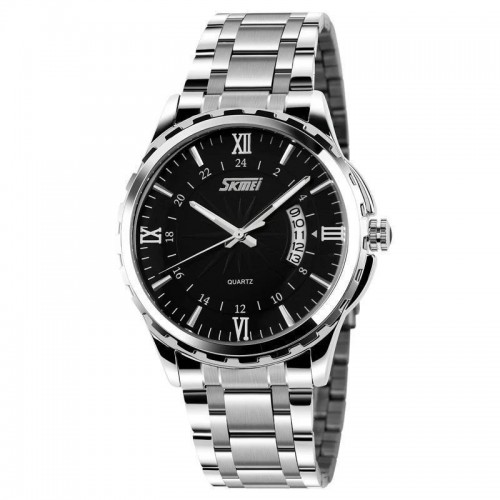 Годинники наручні 9069SIBK SKMEI, SILVER-BLACK