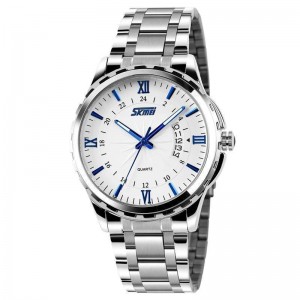 Годинники наручні 9069SIBU SKMEI, SILVER-BLUE Годинники наручні 9069SIBU SKMEI, SILVER-BLUE