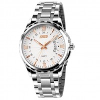 Годинники наручні 9069SIRG SKMEI, SILVER-ROSE GOLD Годинники наручні 9069SIRG SKMEI, SILVER-ROSE GOLD