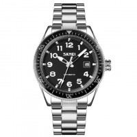 Годинники наручні 9232SSIBK SKMEI, SILVER-BLACK Годинники наручні 9232SSIBK SKMEI, SILVER-BLACK