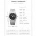 Годинники наручні 9288SIBK SKMEI, SILVER-BLACK