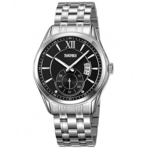 Годинники наручні 9319SIBK SKMEI, SILVER-BLACK Годинники наручні 9319SIBK SKMEI, SILVER-BLACK