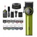 Акумуляторна машинка для стриження (clipper) VGR V-001 GREEN, 10 насадок, 9000 RPM, 4600 mAh, LED light, LED display Акумуляторна машинка для стриження (clipper) VGR V-001 GREEN, 10 насадок, 9000 RPM, 4600 mAh, LED light, LED display