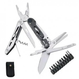 Мультитул тактичний Traveler MQ039-DG для полювання та риболовлі 12 в 1, 16см