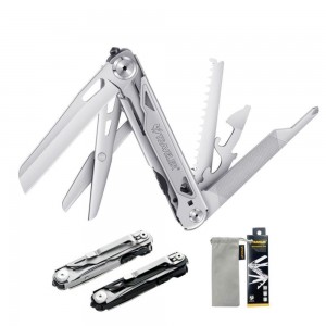 Мультитул Traveler MQ063G Silver, багатофункціональний інструмент 11 см, 148 г