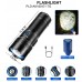 Ліхтар AK180 WHITE LASER LED PM30-TG, 1х38650, Power Bank, ЗП Type-C, zoom, 5 фільтрів