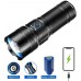 Ліхтар AK180 WHITE LASER LED PM30-TG, 1х38650, Power Bank, ЗП Type-C, zoom, 5 фільтрів
