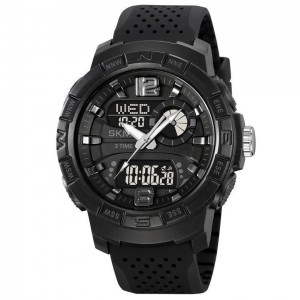 Годинники наручні 2163BK SKMEI, BLACK Годинники наручні 2163BK SKMEI, BLACK
