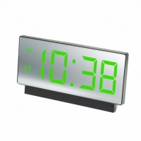 Годинник мережевий VST-897-4, яскраво-зелений, температура, USB Годинник мережевий VST-897-4, яскраво-зелений, температура, USB