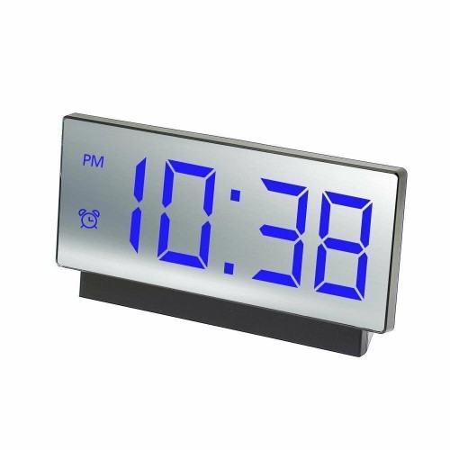 Годинник мережний VST-897-5, синій, температура, USB