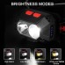 Ліхтар налобний PLD-SL02/CY-2023-XPG(White+Yellow), Motion Sensor, Li-Ion акумулятор, ЗП Type-C, Box