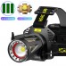 Ліхтар налобний H610-WHITE LASER LED PM50-TG, Motion Sensor, 3x18650, Power Bank, ЗП Type-C