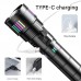 Ліхтар NIGHT VISION FLUORESCENCE C203 WHITE LASER LED GT-50W, 8x18650, power bank, ЗУ Type-C, zoom Ліхтар NIGHT VISION FLUORESCENCE C203 WHITE LASER LED GT-50W, 8x18650, power bank, ЗУ Type-C, zoom