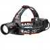 Ліхтар налобний NIGHT VISION FLUORESCENCE BL-T207-TG, 1 режим, 2x18650, ЗП Type-C, zoom