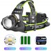 Ліхтар налобний BL-A13-3-P360, 1 РЕЖИМ, 3x18650, zoom, ЗП Type-C, Box
