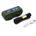 Ліхтар 513-XPE+COB, Li-Ion акум., zoom, ЗП microUSB