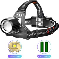 Ліхтар налобний PLD-T115-PM30-TG, 2x18650, ЗП Type-C, zoom, Box Ліхтар налобний PLD-T115-PM30-TG, 2x18650, ЗП Type-C, zoom, Box