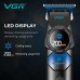 Тример VGR V-946 з технологією охолодження ICE TECHNOLOGY, 4 насадки, 8000 RPM, 3000 mAh, LED display Тример VGR V-946 з технологією охолодження ICE TECHNOLOGY, 4 насадки, 8000 RPM, 3000 mAh, LED display