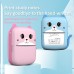 Дитячий термопринтер A8 Cat printer pink, bluetooth, ЗП Type-C