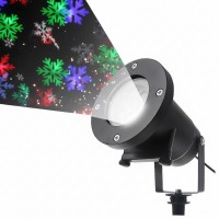 Світлодіодний лазерний проектор 326-1, будинок + вулиця, 2 кронштейни, Waterproof