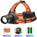 Ліхтар налобний NIGHT VISION FLUORESCENCE BL-T203-TG+COB(White+Red), 2x18650, 1 РЕЖИМ, ЗП Type-C, zoom