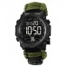 Годинники наручні 1845AG SKMEI PARACORD,  ARMY GREEN, Compass, термометр, свисток, кресало