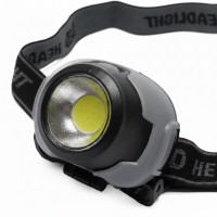 Ліхтар налобний 1 801-COB, 3xAAA