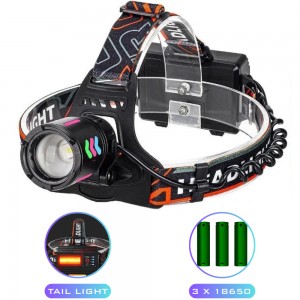 Ліхтар налобний NIGHT VISION FLUORESCENCE 8096 1 РЕЖИМ WHITE LASER LED PM10-TG+COB, 3x18650, ЗП Type-C, zoom Ліхтар налобний NIGHT VISION FLUORESCENCE 8096 1 РЕЖИМ WHITE LASER LED PM10-TG+COB, 3x18650, ЗП Type-C, zoom