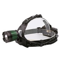 Ліхтар налобний Police 2188-T6, 2х18650, zoom, ЗП microUSB, Box