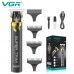 Машинка (триммер) для стрижки волосся та бороди VGR V-082, Professional, 3 насадки, STRONG BATTERY