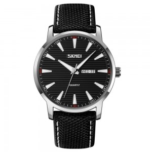 Годинники наручні 9303SIBK SKMEI, SILVER-BLACK Годинники наручні 9303SIBK SKMEI, SILVER-BLACK