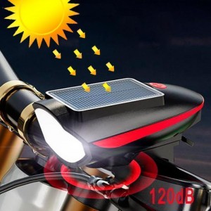 Велоліхтар із сигналом 7599/S7588, сонячна батарея, Waterproof, Li-Ion акумулятор, ЗП Type-C Велоліхтар із сигналом 7599/S7588, сонячна батарея, Waterproof, Li-Ion акумулятор, ЗП Type-C