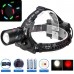 Ліхтар налобний NIGHT VISION FLUORESCENCE CT012-3L-2TG(white+red), 3x18650, Type-C, zoom, Box