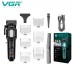 Акумуляторна машинка для стрижки (clipper) VGR V-600 BLACK, 6 насадок, регулятор висоти, LED display, 7000 RPM Акумуляторна машинка для стрижки (clipper) VGR V-600 BLACK, 6 насадок, регулятор висоти, LED display, 7000 RPM