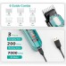 Акумуляторна машинка для стрижки (clipper) VGR V-600 BLACK, 6 насадок, регулятор висоти, LED display, 7000 RPM Акумуляторна машинка для стрижки (clipper) VGR V-600 BLACK, 6 насадок, регулятор висоти, LED display, 7000 RPM