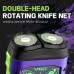 Електробритва VGR V-344 PURPLE, роторна, 8000 RPM, IPX6 Електробритва VGR V-344 PURPLE, роторна, 8000 RPM, IPX6
