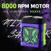 Електробритва VGR V-344 PURPLE, роторна, 8000 RPM, IPX6 Електробритва VGR V-344 PURPLE, роторна, 8000 RPM, IPX6