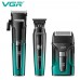 Комплект VGR 3 в 1 V-694 GREEN акумуляторна машинка для стриження (clipper), триммер та електробритва (шейвер) Комплект VGR 3 в 1 V-694 GREEN акумуляторна машинка для стриження (clipper), триммер та електробритва (шейвер)