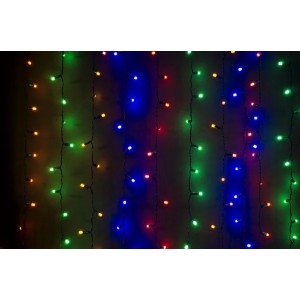 Гирлянда Водопад Xmas, LED 240, 3M*2M, RGB, 240-M Гирлянда Водопад Xmas, LED 240, 3M*2M, RGB, 240-M