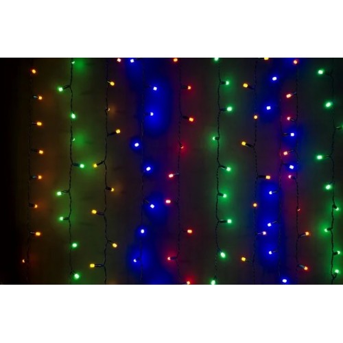 Гирлянда Водопад Xmas, LED 240, 3M*2M, RGB,  240-M