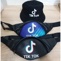 Сумка на пояс (бананка) Тик Ток экокожа
